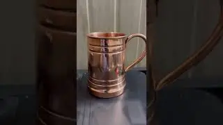 Copper mug #copperglass #coppermug #coppercare #copperexpert #copperjug #copperdrinkware #copper