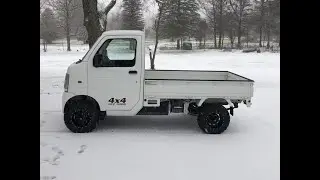 Японский мини-грузовик Suzuki Carry DA63T 2004 года выпуска, небольшой пробег!