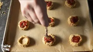 Mindy Segal's Peanut Butter & Jelly Thumbprint Cookies