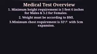 Airport security forces (ASF) Medical test guide 2022