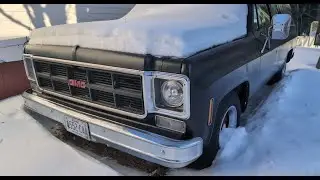 1978 Suburban cold start winter 2026