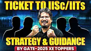 GATE-2025 Results 🔥🔥 | STRATEGY & GUIDANCE by GATE-2025 XE Toppers