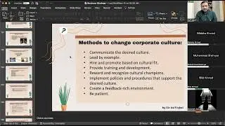 A2 Level | Methods to change the corporate culture | Sir Asif Iqbal
