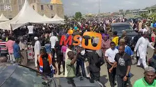 JANAZA PRAYERS OF MP OF AYAWASO EAST HON. NASER MAHAMA TOURE AT THE NATIONAL MOSQUE