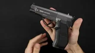 Pistola de Press&atilde;o Co2 W301 Full Metal Rossi 4.5mm - Demonstra&ccedil;&atilde;o