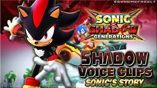 Все клипы с голосом Тени • История Соника • Поколения Sonic X Shadow • Голосовые линии (Кирк Торн...