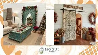 Nature Inspired Vintage Thanksgiving Mogul Interior
