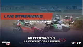 CHAMPIONNAT ET COUPE DE FRANCE D’AUTOCROSS ET DE SPRINTCAR:ST. VINCENT DES LANDES SAM. 10 MAI 2025