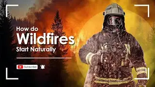 How do wildfires start naturally ?