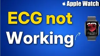 ECG not working on Apple Watch : Fix