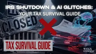 IRS Shutdown & AI Glitches Your Tax Survival