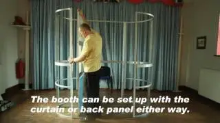 The 10 Minute Photo Booth. BoothBits Curved Enclosed Photo Booth Build in Realtime