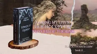 Making my own book cover | Tower of Thorns | DIY with Cricut joy