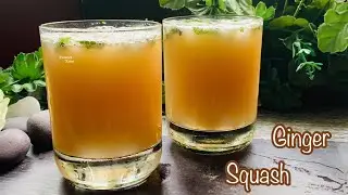 Ginger squash || ginger & jeera drink|| healthy immune booster  drink