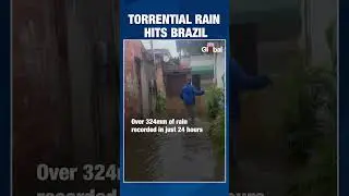 Torrential Rain Triggers Emergency in Brazil&rsquo;s Angra dos Reis | Flooding Crisis