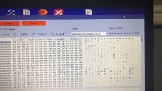 How to change cas vin number via eeprom