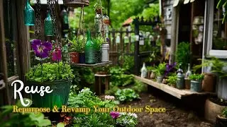 Small Garden Upcycling Hacks Reuse, Repurpose & Revamp Your Outdoor Space