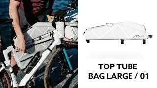 TOP TUBE BAG LARGE / 01 - Bikepacking Oberrohrtasche - Montage und Funktionen | CYCLITE