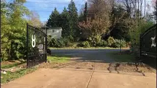 Custom Zodiac Gate Installation  AD Construction Residential Entry Project