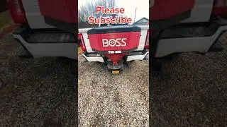 Boss tgs600 salt spreader #icemelt  #boss #snowready