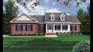 RANCH HOUSE PLAN 348-00025