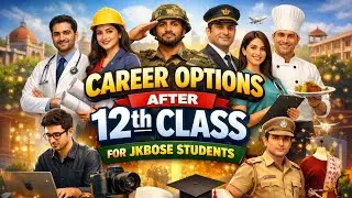 Future career paths for 12th passed jkbose students in 2026