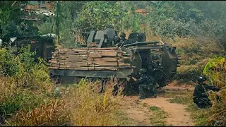Shocking footage of Thailand's combat operations at An Ma Pass.
