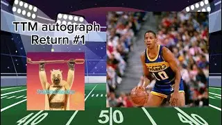 Through the mail autograph return | 1 @jedijohnny 