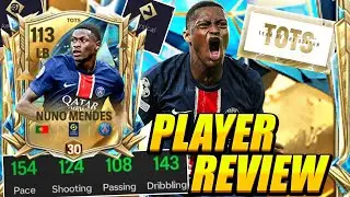 REVIEW UTOTS NUNO MENDES PLAYER REVIEW! NUNO MENDES REVIEW! TEAM OF THE SEASON NUNO MENDES REVIEW!