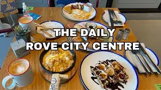 THE DAILY | BREAKFAST ROVE CITY CENTRE | BUDGET STAYCATION DUBAI PART 2