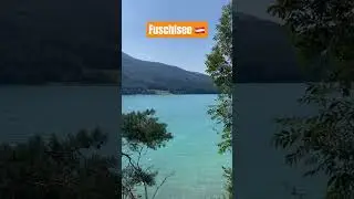 geheimer Badeplatz in Fuschl. Fast keine Menschen, nur Natur😁