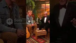 George Burns and John Denver in an interview. #johndenver
