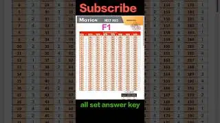 NEET UG 2023 Answer Key Code F1 | #neet2023 #latest #answerkey #medicalstudent #education #shorts