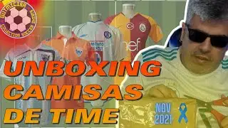 Unboxing Camisas de Time - Novembro