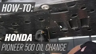 How To Change the Oil on a Honda Pioneer 500
