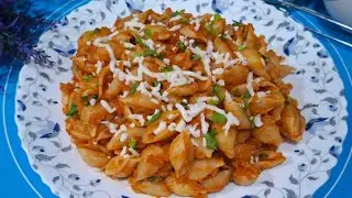 Red Sauce Pasta Recipe | Tomato Sauce Pasta | Vegetarian Recipe | Evening Snacks Recipe |