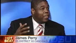 Hot Seat Debate: Perry Talks; Moreno A No-Show