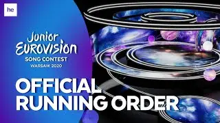 Junior Eurovision 2020 - Official Running Order