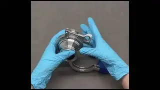 Check Valve Tri Clamp Fitting  Stainless Steel 3/4