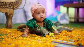 Flora Raj Annaprashana Ceremony Full Video Part 2 | Betham's Family | VJ
