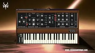 Cherry Audio Miniverse presets - Golden Years synth patches walkthrough   Vicious Antelope