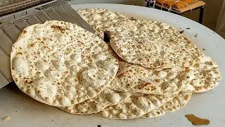 Persian Traditional Bread| YUFKA Bread| Bread Baking Recipe