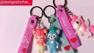 CUTE CARTOON KEYCHAIN @shinucollection #KEYCHAIN