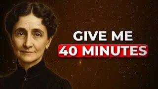 Give Me 40 Minutes And I Will Make You Super Wealthy | Florence Scovel Shinn