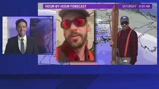Donny Pelletier tells Keith Carson it's time to work on his ski technique after leaving NEWS CENTER