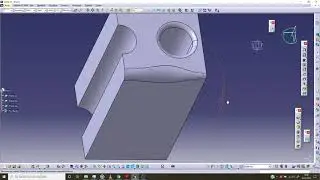 Catia v5 015: raccordo su spigolo,variabile, cordale, faccia-faccia, tritangente, smusso.