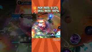 🧠 Only 0.2% dare to pick her &mdash; are YOU one of them? #mobilelegends #mlbb #vuralvideo