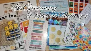 Paying Debt ONE Savings Challenge at a Time • 4k Giveaway
