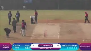 USUAL SUSPECTS VS STREAK BREAKERS || HCSL SEASON-58 || PAVILION CRICKET STADIUM