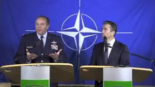 NATO Secretary General with Supreme Allied Commander Europe - Joint Press Conference, Part 2/2